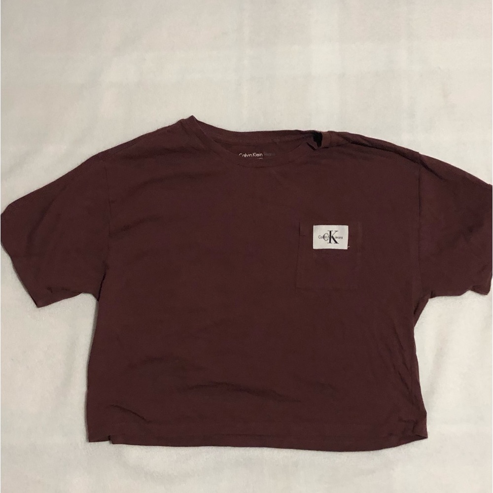 Calvin Klein Cropped Tee